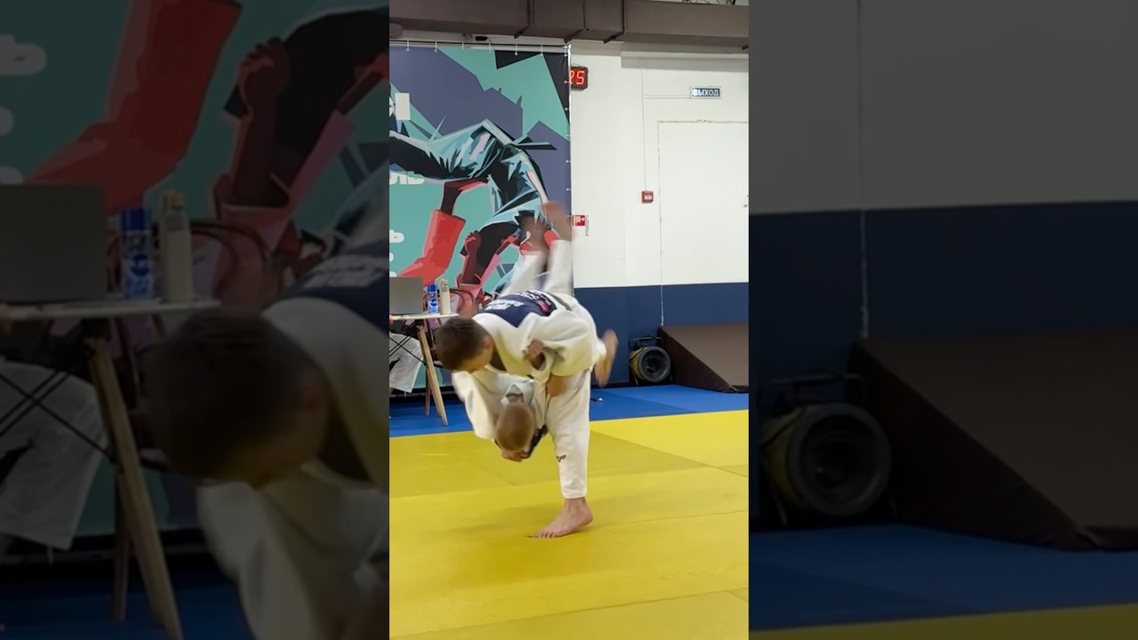 Харай-госи: подхват под две ноги #дзюдо #judo