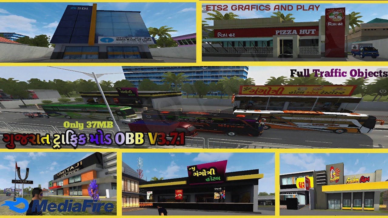 New Gujarat Traffic 🚦 Mod OBB V3.7.1।। Gujarat Traffic Mod update obb V3.7.1 ।। By Fan Of Meet