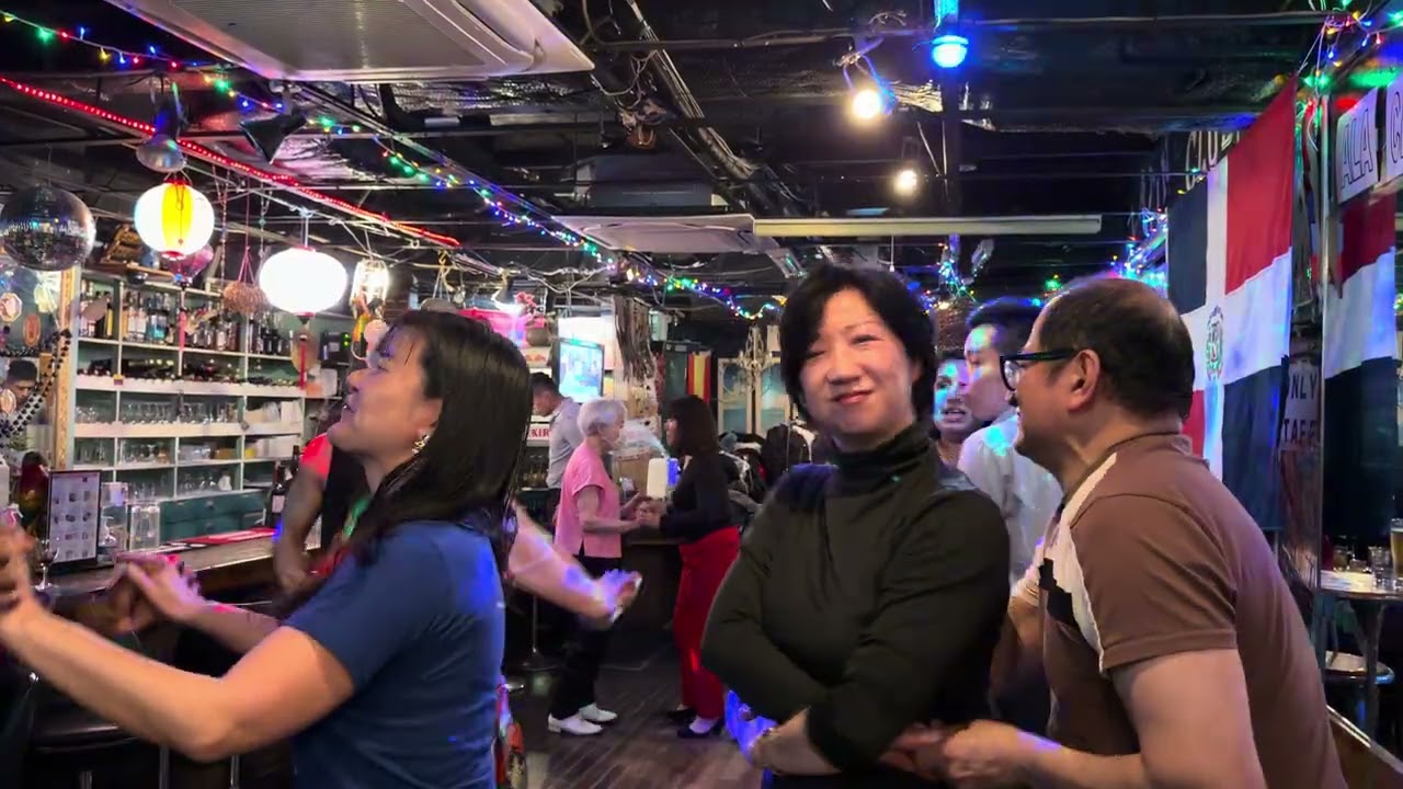 Dancing at Latin Club Leon in Tokyo Japan; February 13, 2026; Video by Raul Marquez