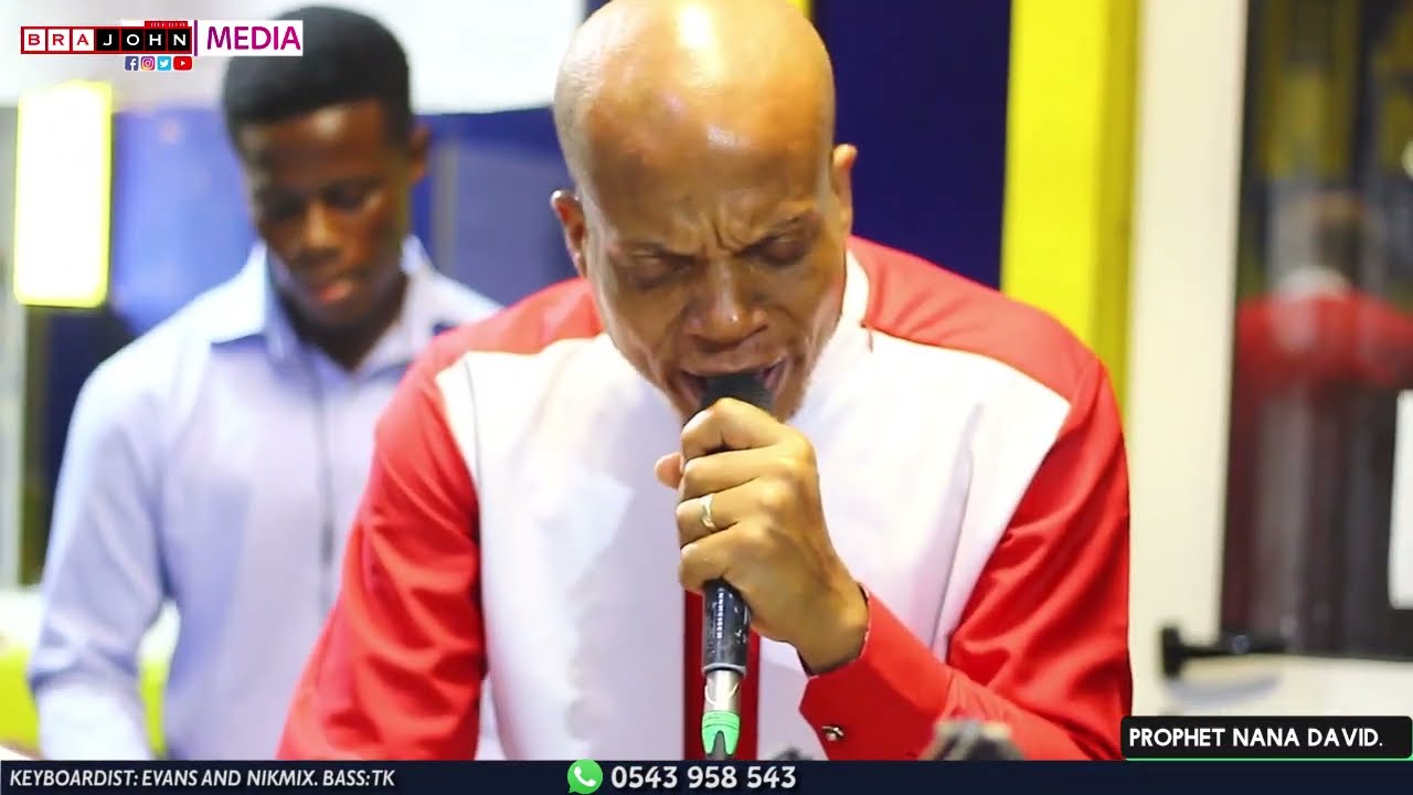 PROPHET NANA DAVID Holy Spirit Live Worship Ministration at Number one fm-🔥Power in Worship