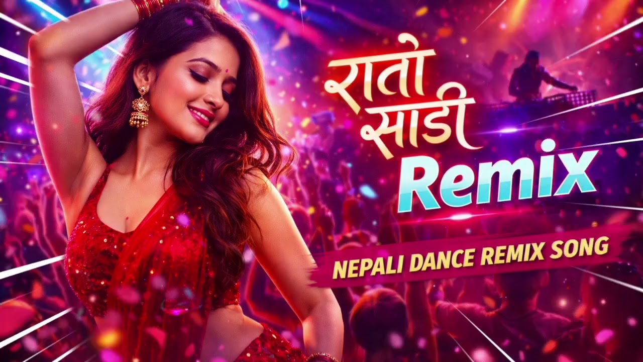 रातो साडी Remix | Nepali Dance Remix Song | DJ Club Mix | New Nepali Song 2026