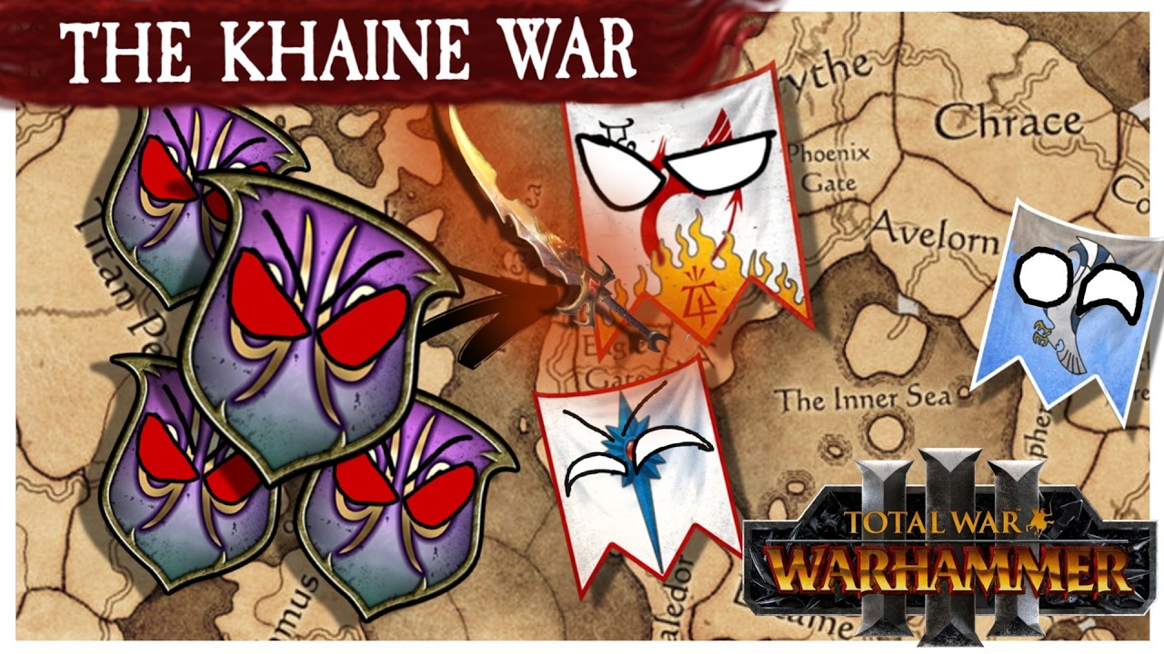 The Khaine War Begins -Warhammer 3 Multiplayer