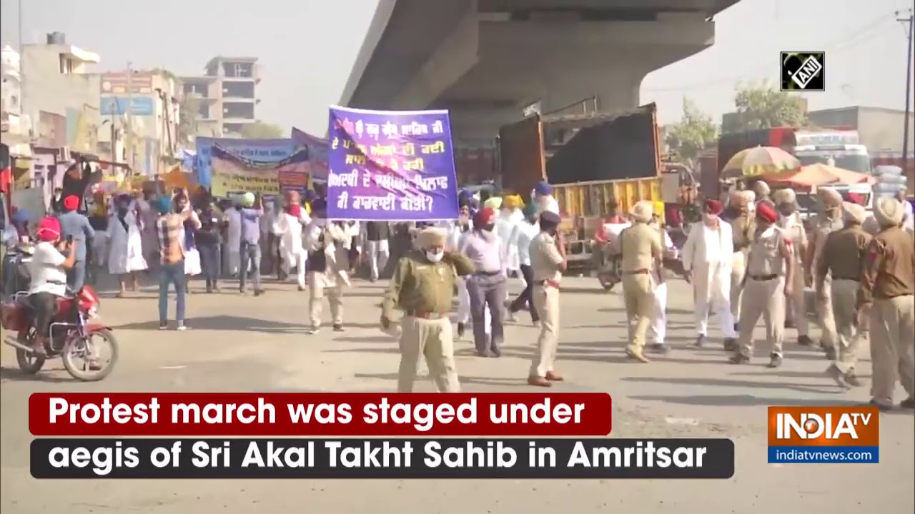 328 missing saroops: Sikh organisations stage massive protest in Amritsar
