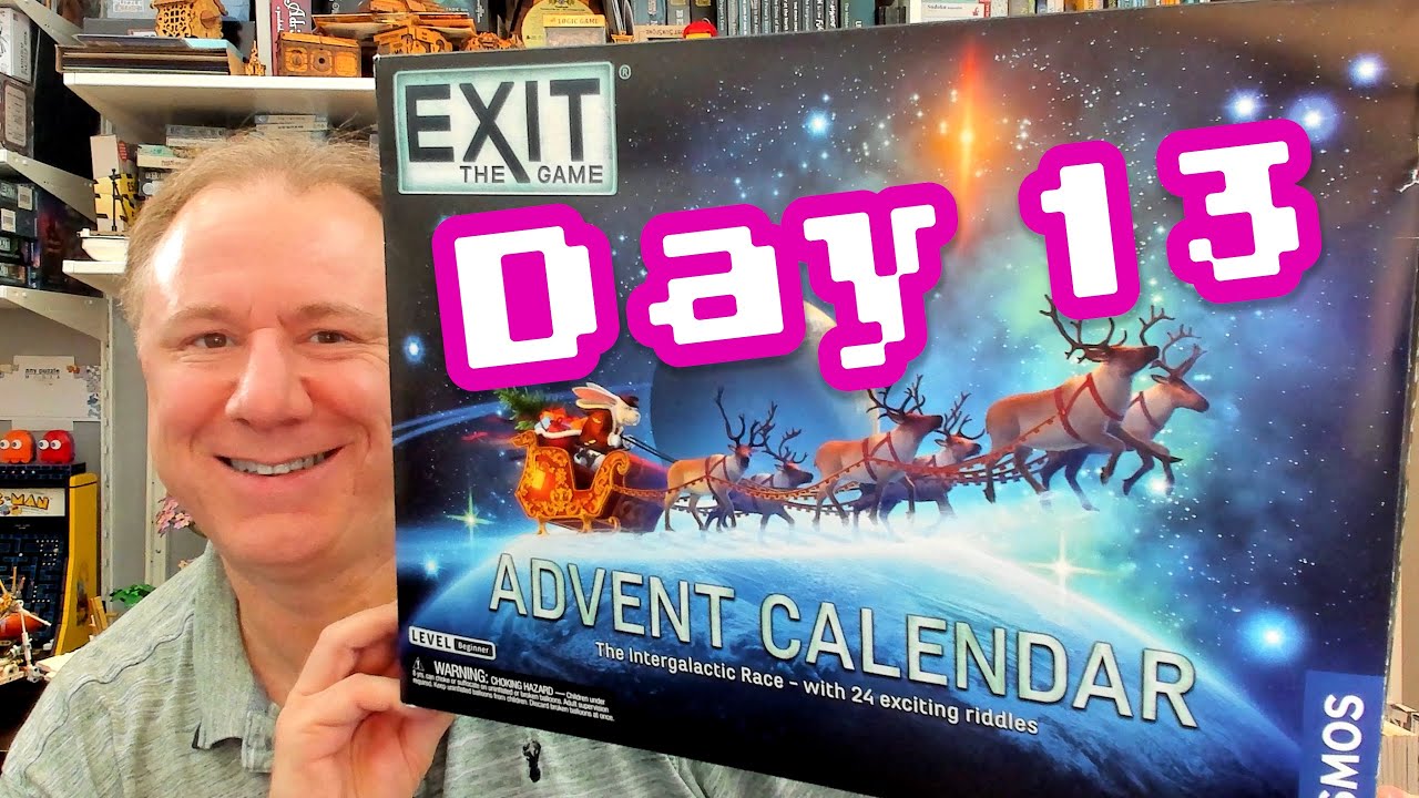 Exit the Game Advent Calendar 2025 Day 13: The Intergalactic Race