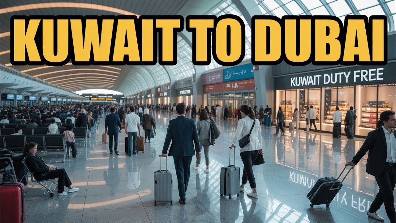 Kuwait to Dubai Journey | Flying from Kuwait to Dubai With Fly Dubai Kuwait to Dubai Journey
