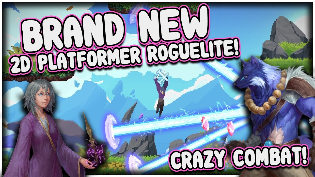 BRAND NEW 2D PLATFORMING ROGUELIKE! AMAZING UNIQUE COMBAT!  |  Astral Ascent