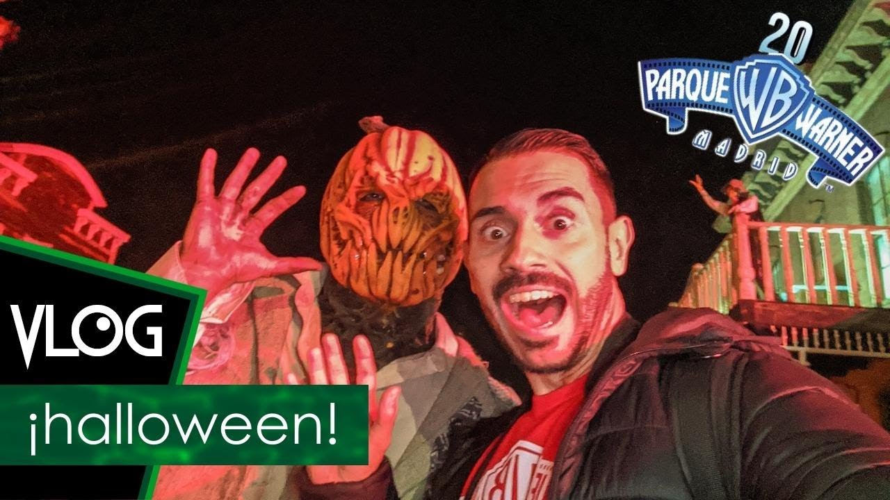 ¡Una noche TERRORÍFICA en PARQUE WARNER! | Halloween 2022