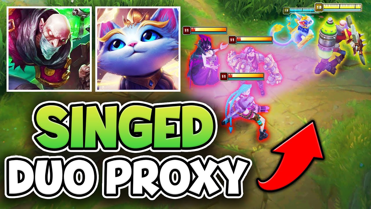 I INVENTED A SINGED + YUUMI DOUBLE PROXY AND IT'S UNSTOPPABLE!