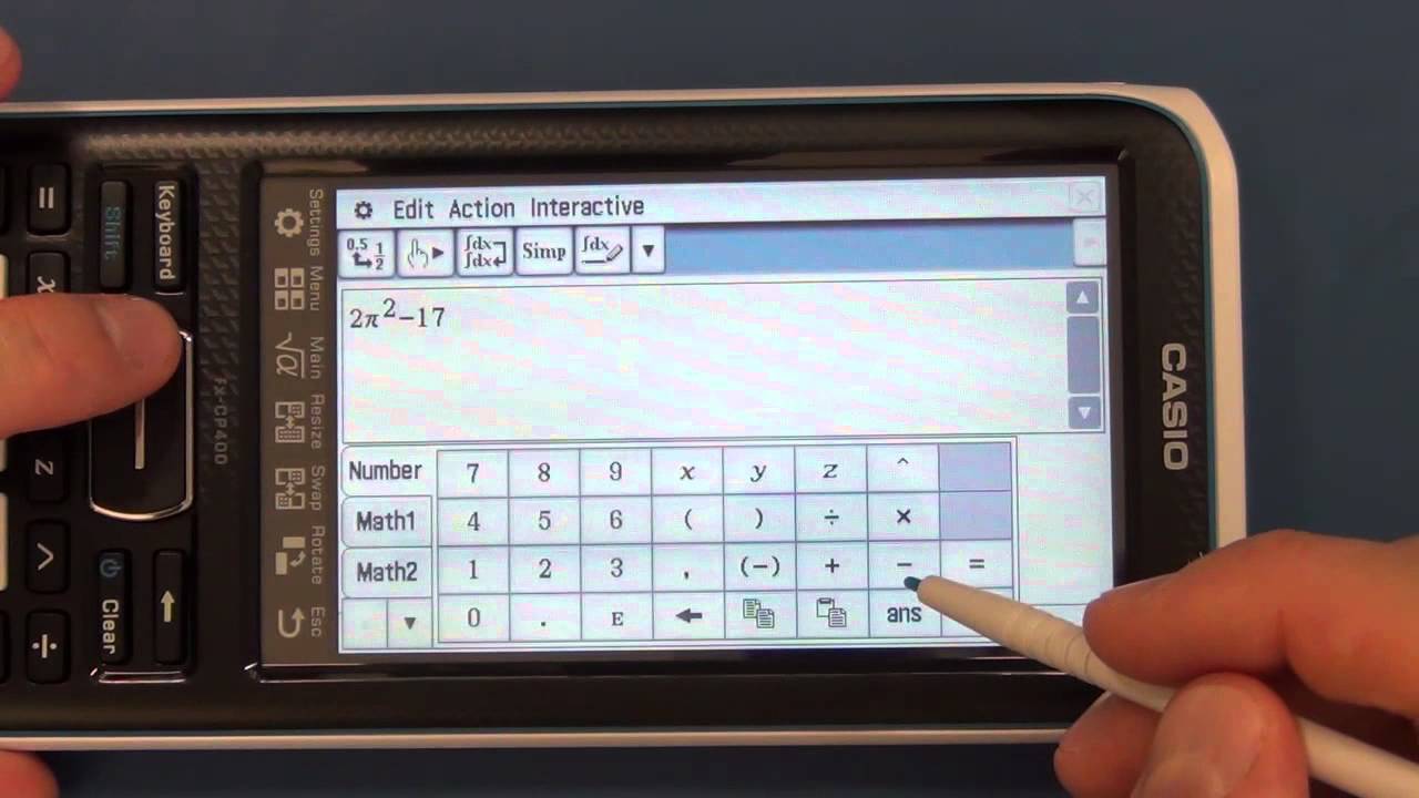 CAM #2 - Casio II FX-CP400 ClassPad Calculator, Arrival and Review