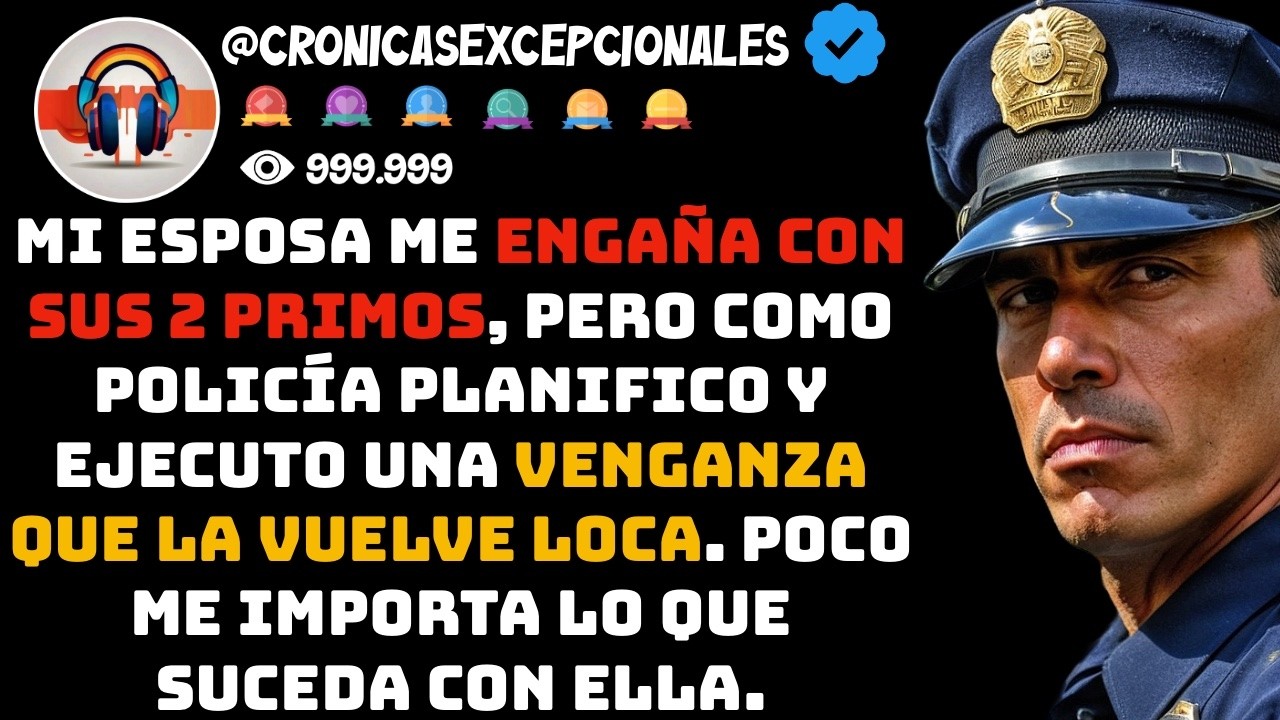 Mi ESPOSA me Engaña con sus 2 PRIMOS, Pero Como POLICÍA Planifico y Ejecuto una Venganza que la...