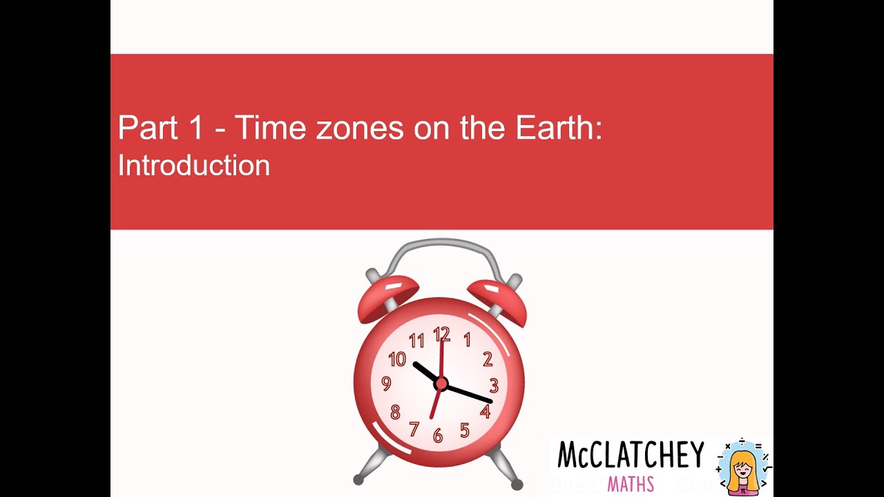 Time Zones on Earth Part 1