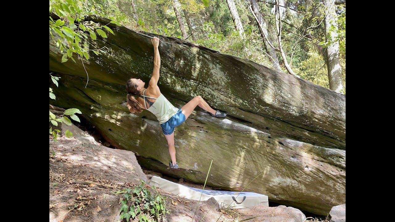 Beta-Climbing: Birte Gutmayer in 