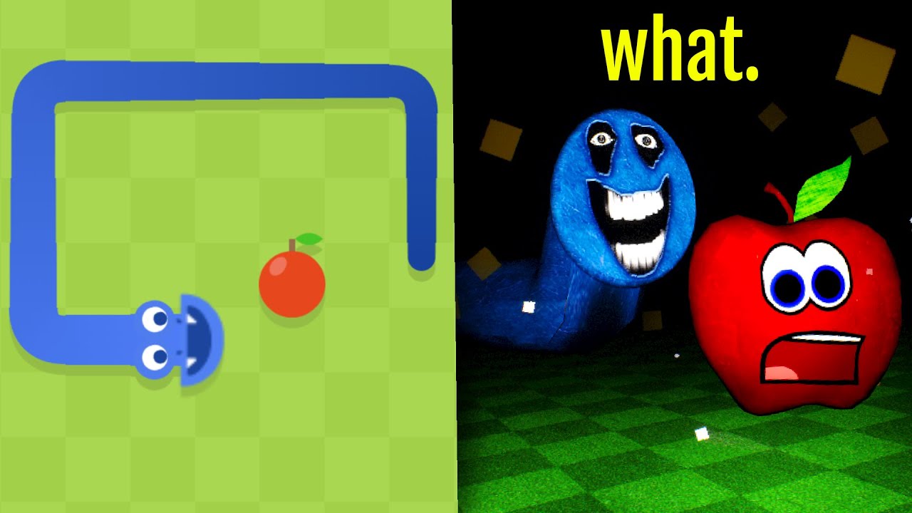 Hungry Snake Game, но страшно.