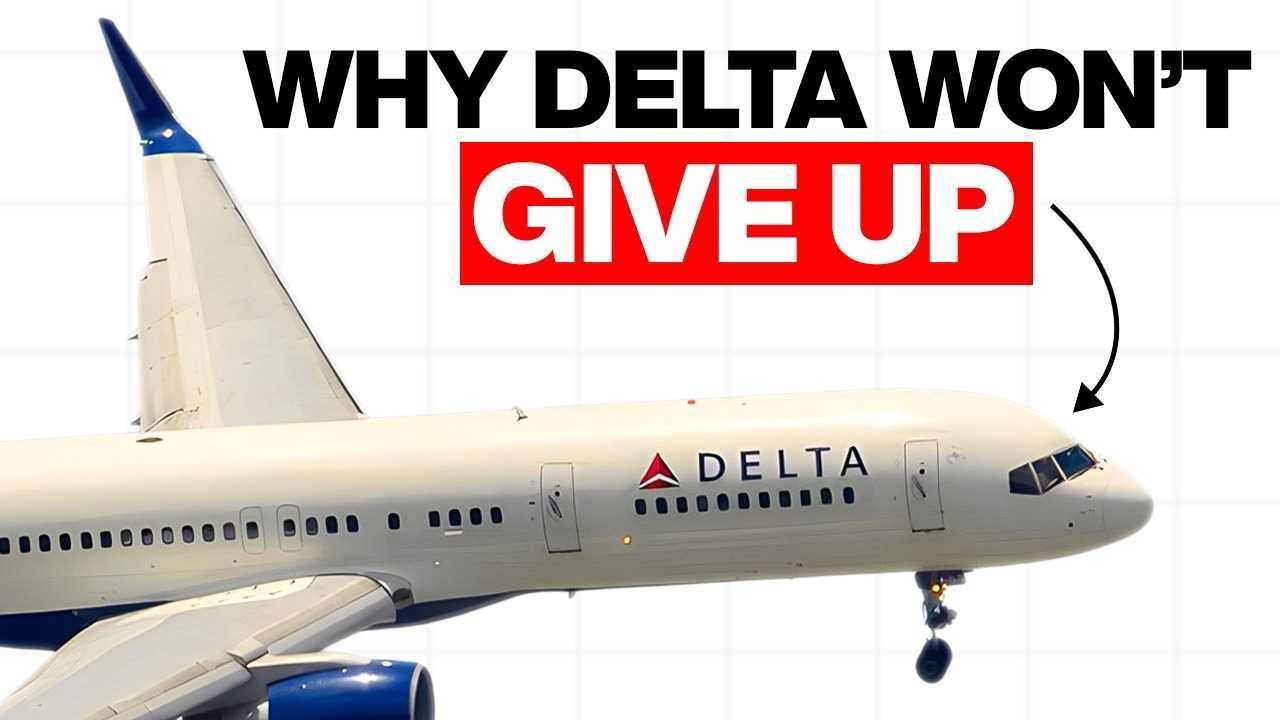 Почему самолеты Delta 757 все еще летают высоко спустя 30 лет?