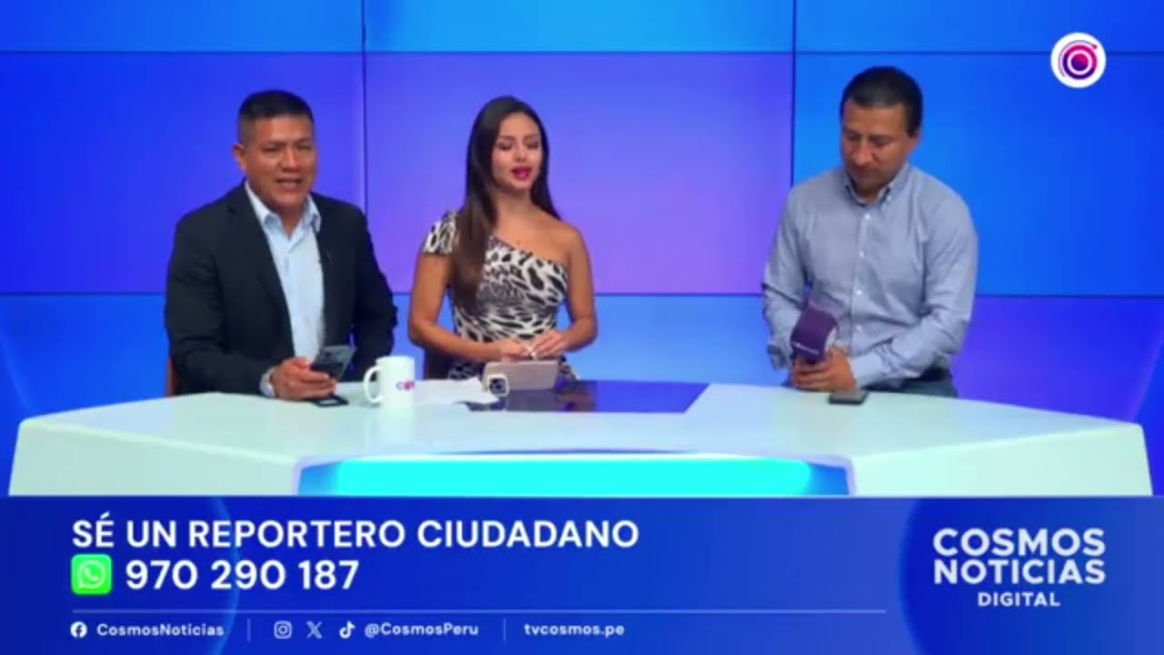 Entrevista en TV Cosmos: Anuncio I Foro: “GNL: El futuro del Transporte en el Perú