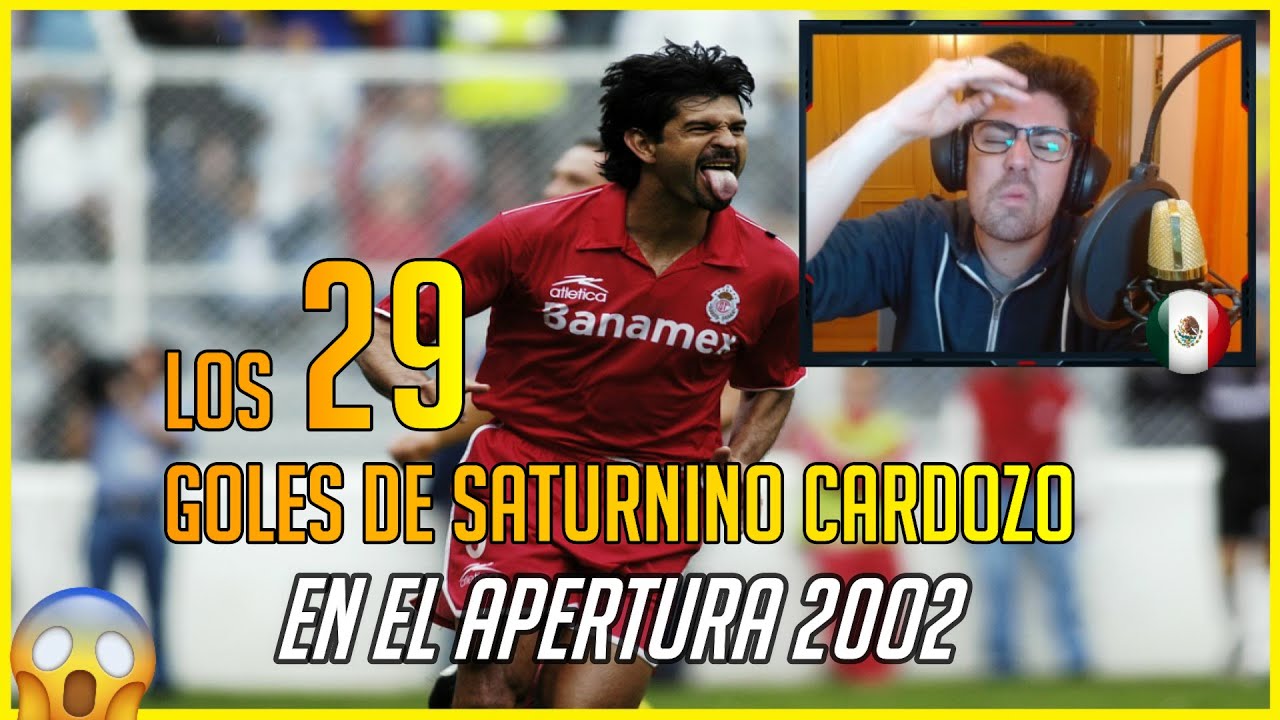 😈 REACCIONANDO a los 29 GOLES de SATURNINO CARDOZO en 2002