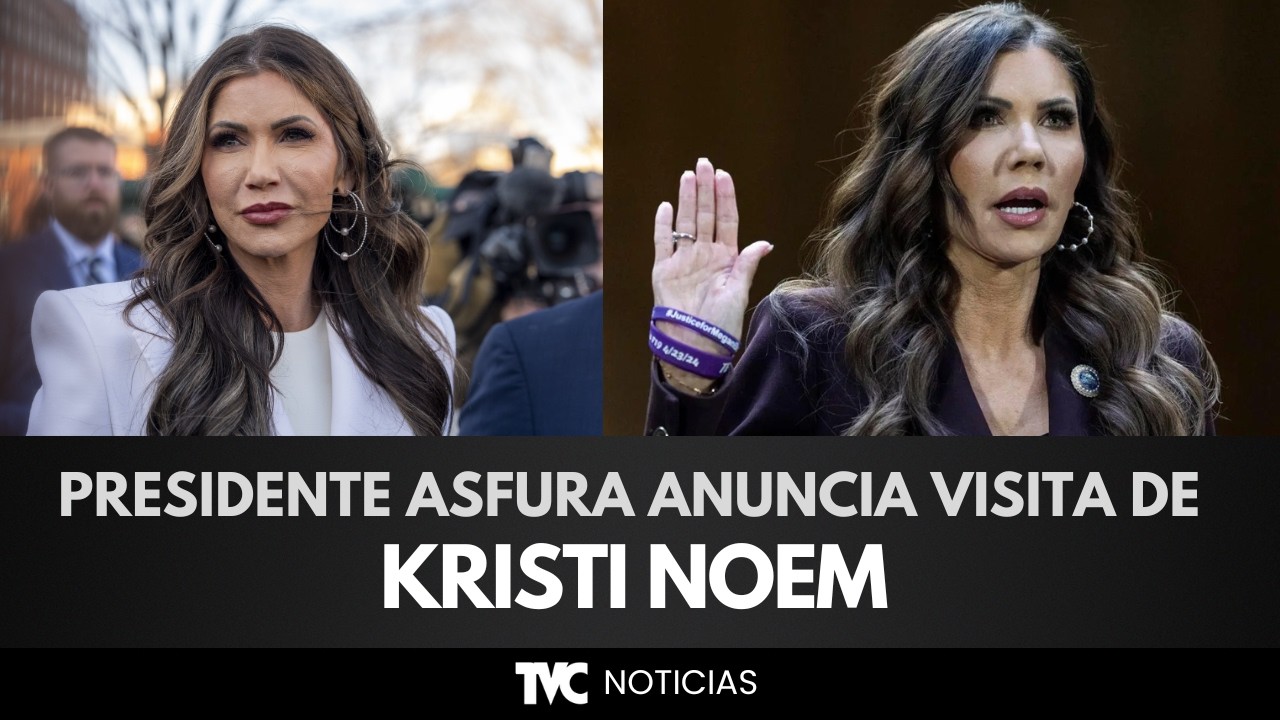 Presidente Asfura anuncia visita de Kristi Noem por programa Escudo de las Américas