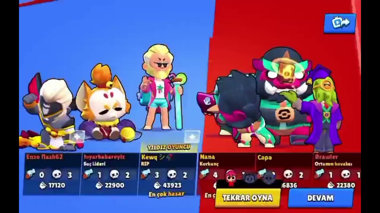 Brawl Stars Kiti yeni kupa güncellemesinden Önce 1000 kupa yapmaya Çalışıyorum Gün 1