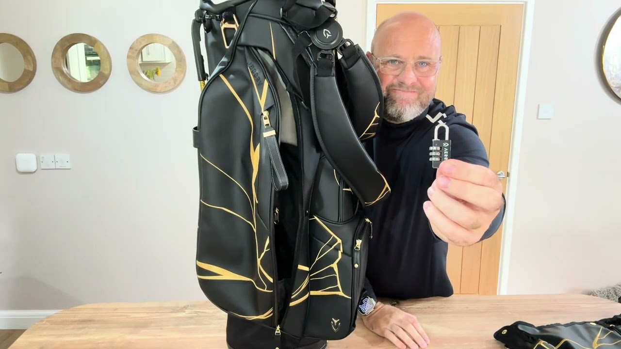 Unboxing the Vessel Player 5 Pro Kintsugi Golf Bag | Best Premium Carry Bag for Winter Golf
