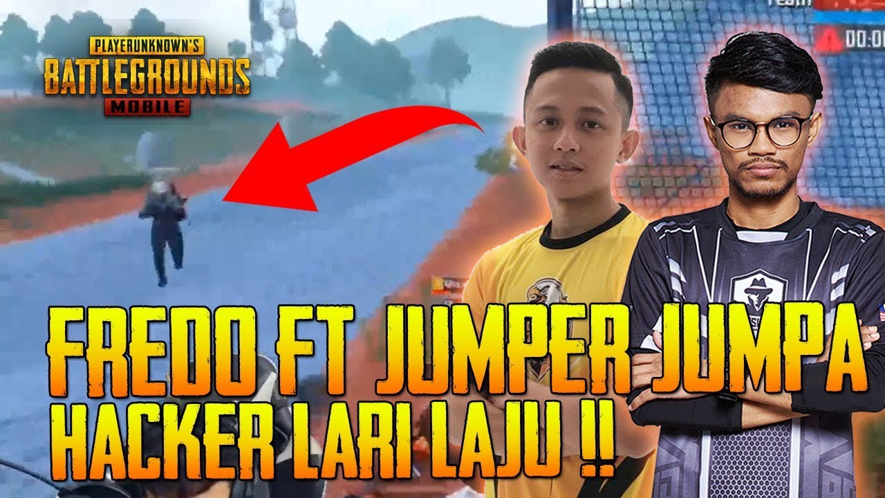 Tengok Fredo Ft. Jumper Jumpa Hacker Lari Laju Kat Sanhok | PUBG Mobile