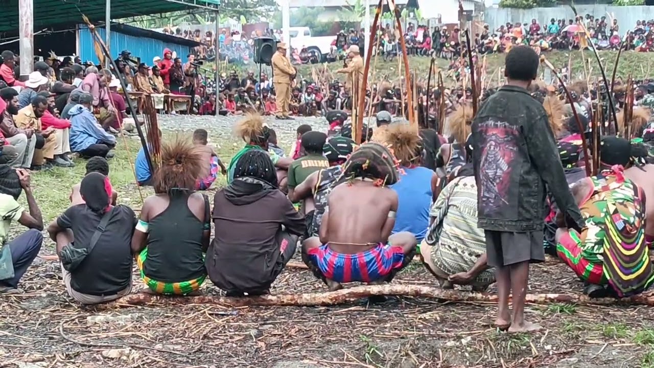 arahan dari bupati terpilih puncak jaya pada tgl 14-2025