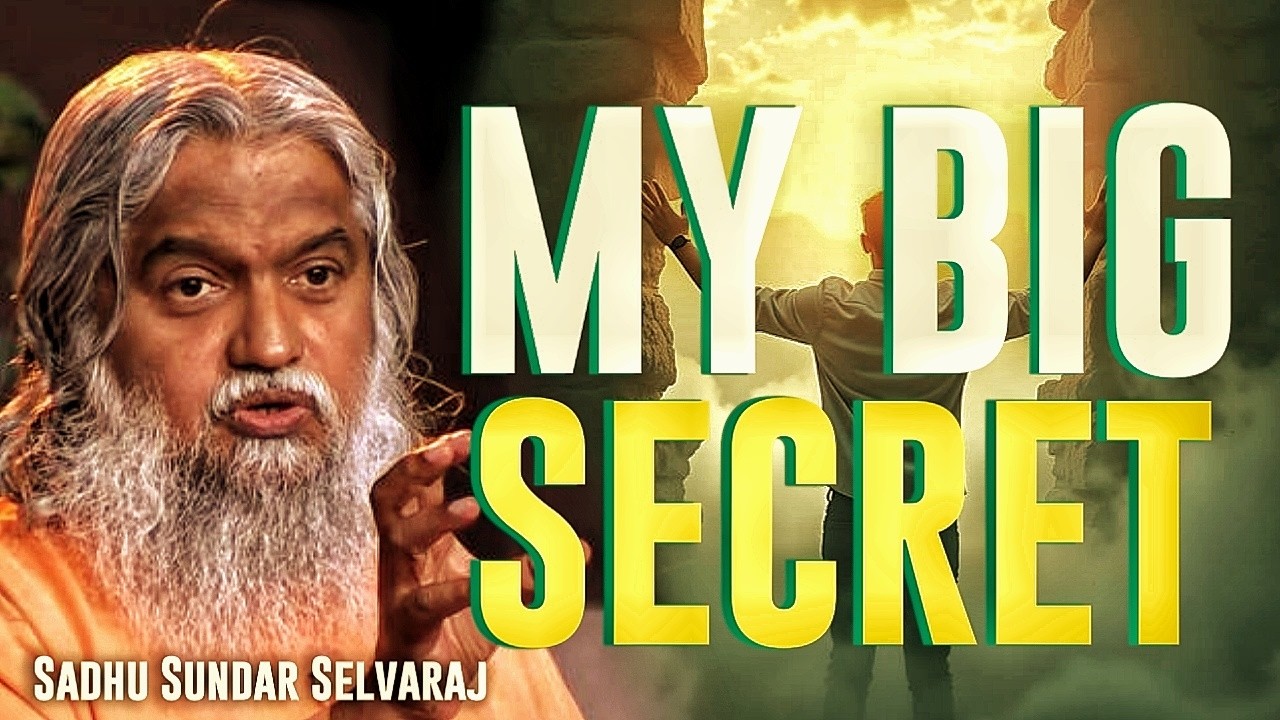HIS CHILDLIKE POSTURE BEFORE GOD IS KEY || Sadhu Sundar Selvaraj