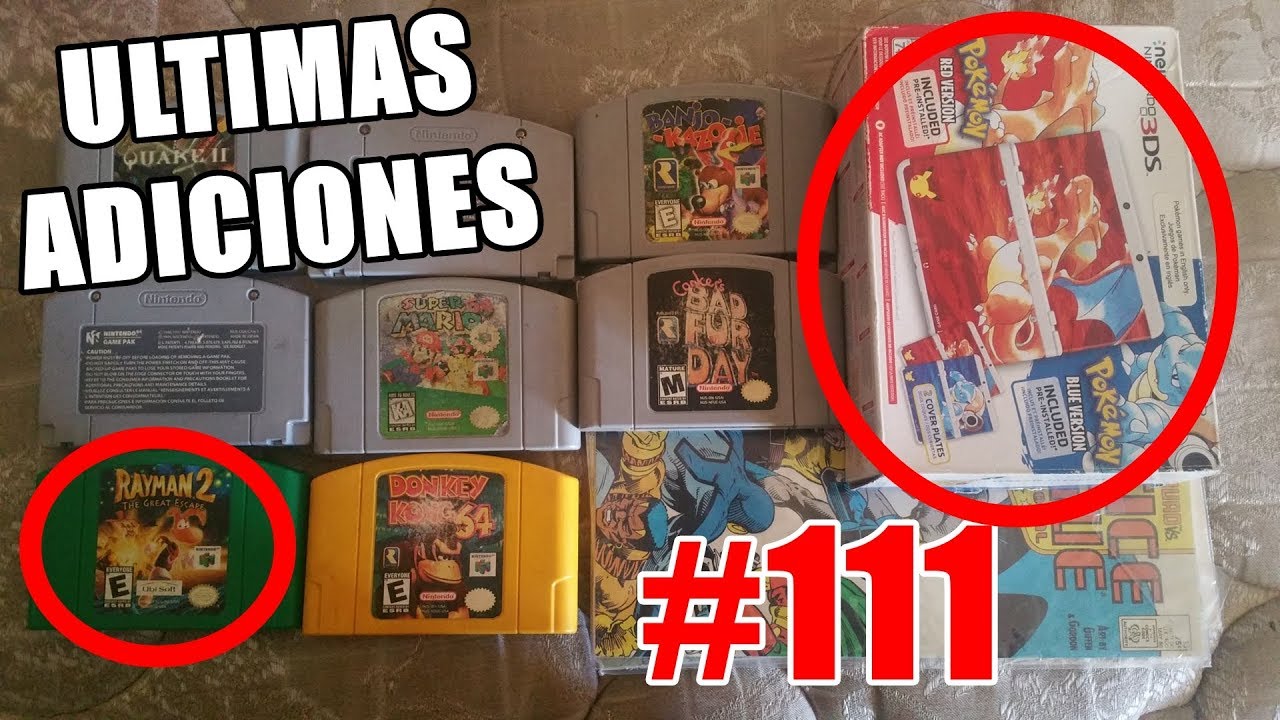 Colección de Videojuegos - Ultimas Adiciones de CVG - 111 Pack Nintendo 64