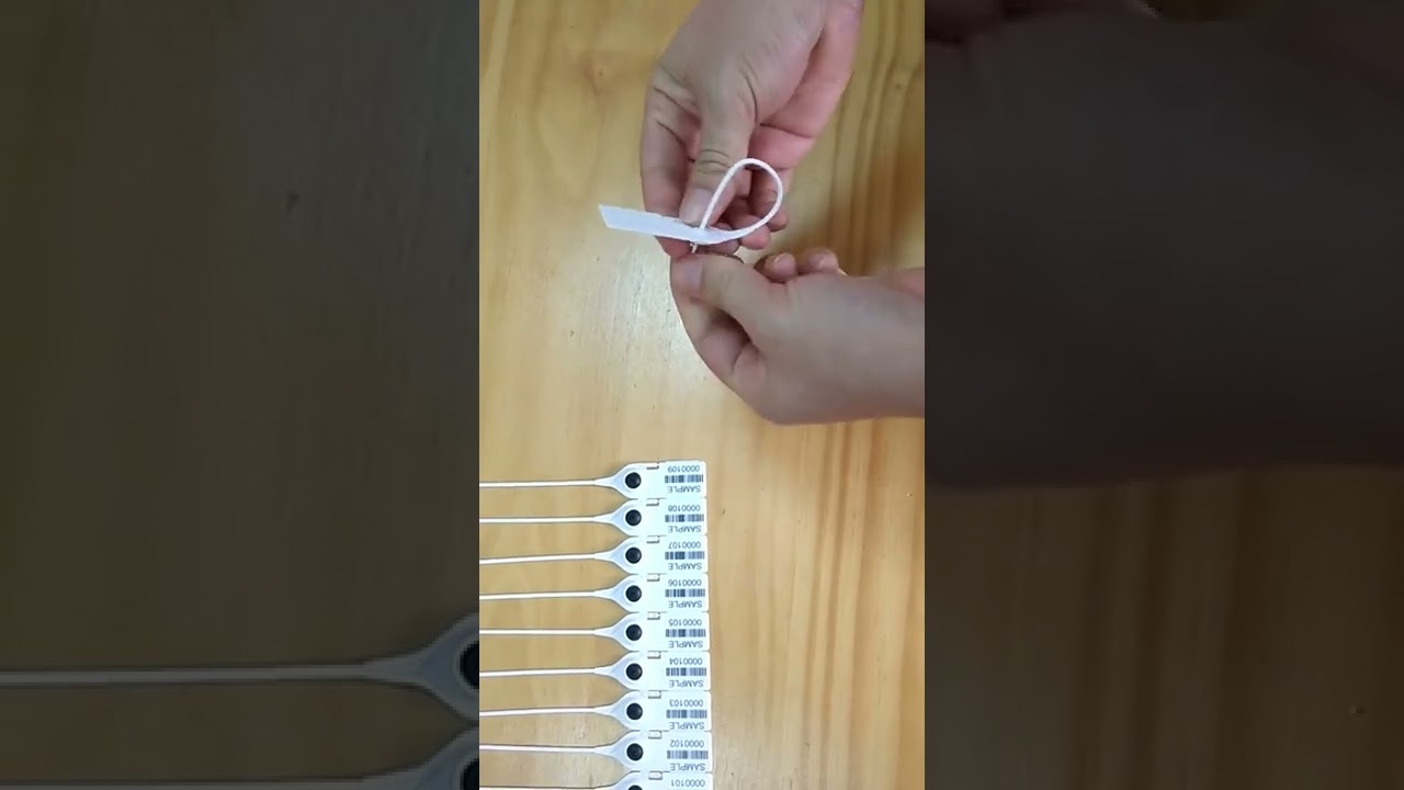 Y-014  Plastic seal with tear-off