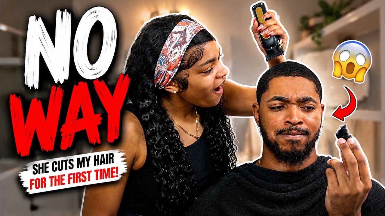 I let my girlfriend cut my hair 😱