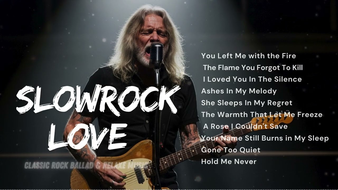 Slow Rock & Classic Rock Ballad Hits 🌙 Deep Feeling Songs for Late Night Listening