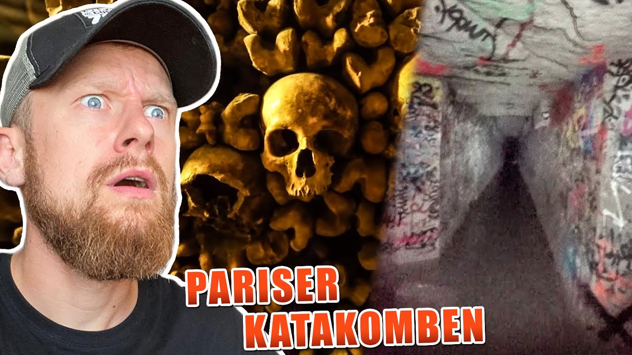 ALLEINE in den KATAKOMBEN von PARIS | Knochen gefunden | Fritz Meinecke reagiert auf KingOfBongo