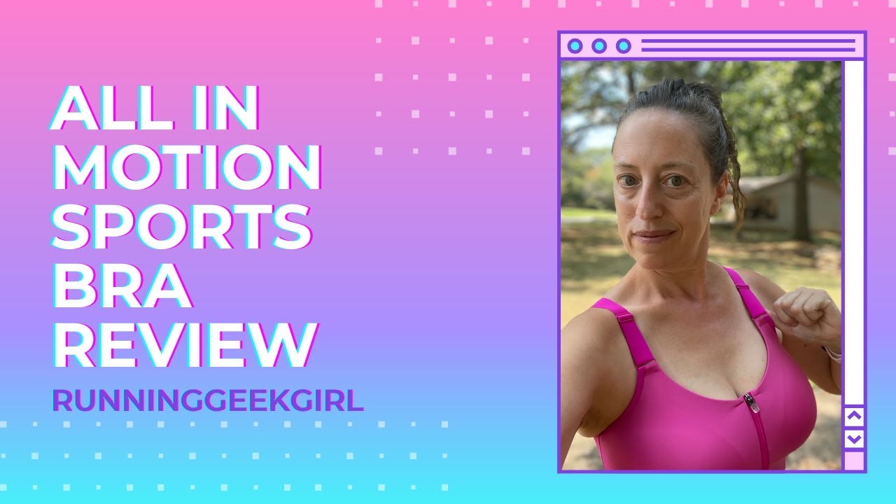 HONEST Review of the All In Motion Sports Bra | RunningGeekGirl