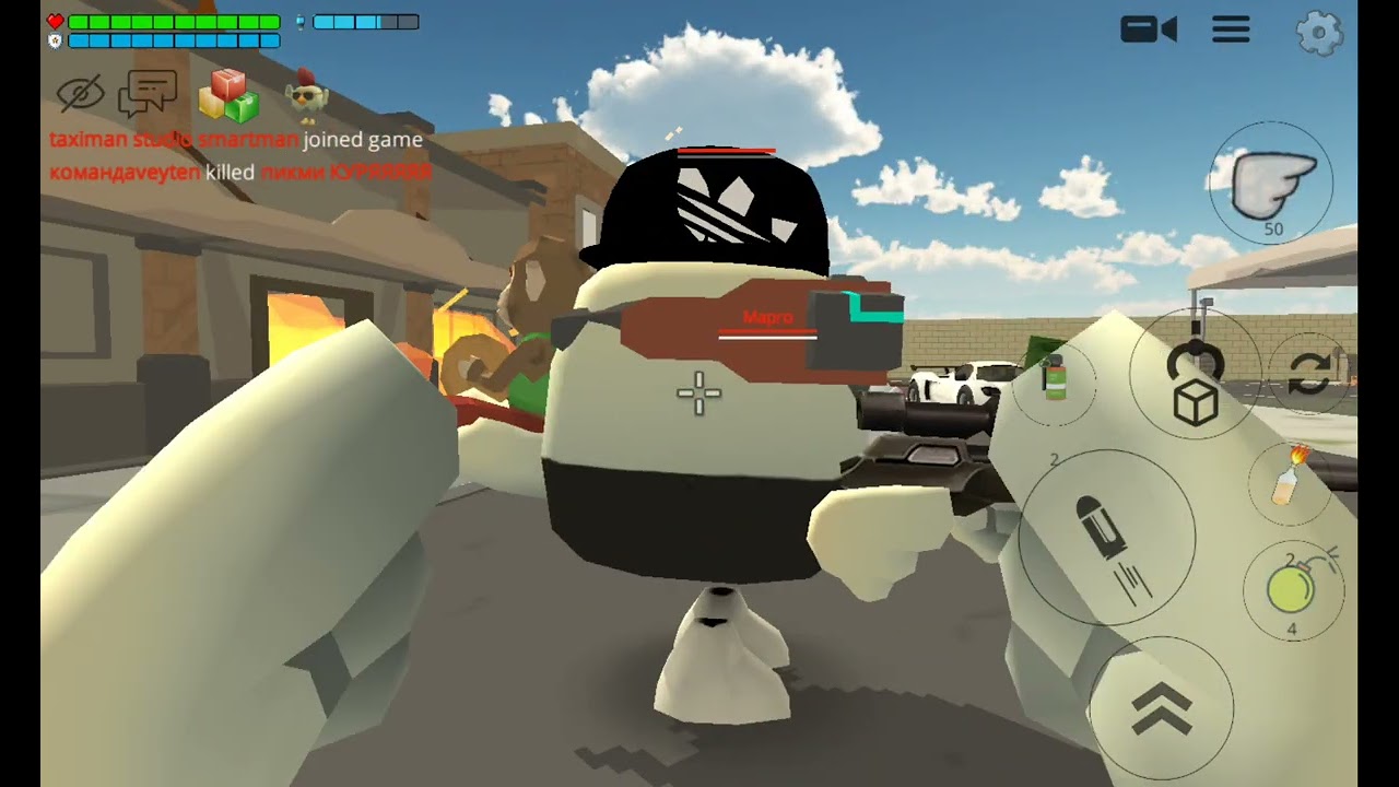 Chicken gun compalation part1
