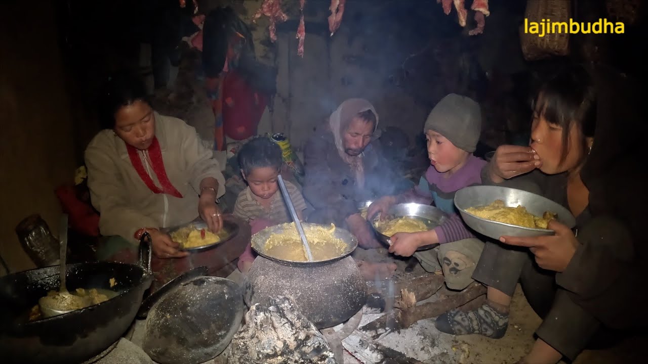 Himalayan Winter Delights: Traditional Foods That Warm the Soul || lajimbudha ||