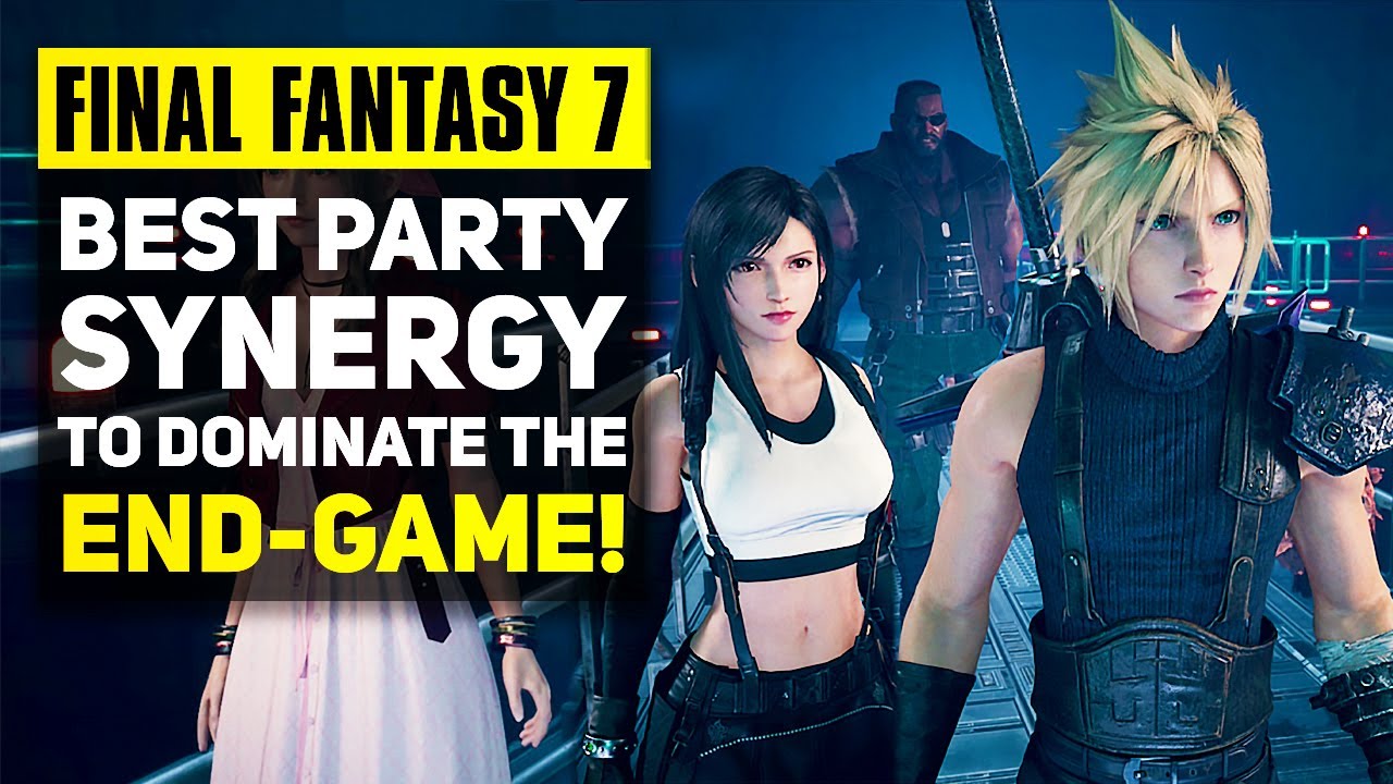 Final Fantasy 7 Remake - Best Party Setup For Hard Mode | FF7 Remake Combat Tips & Tricks!