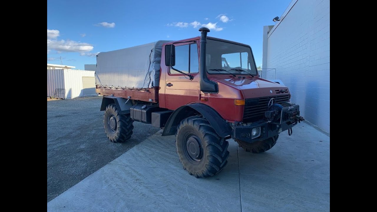 Unimog 1550L Test Drive