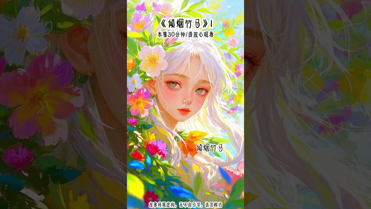 ”倾烟竹马“ 我和他是青梅竹马，从小一起长大，一次翻天覆地的争吵后，他摔门而出，并且立下豪言，我墨钰白就算是死，从天台上跳下去，也绝对不会再搭理你，女人就是惯的，信不信我晾你两天，你就老实了，这次我