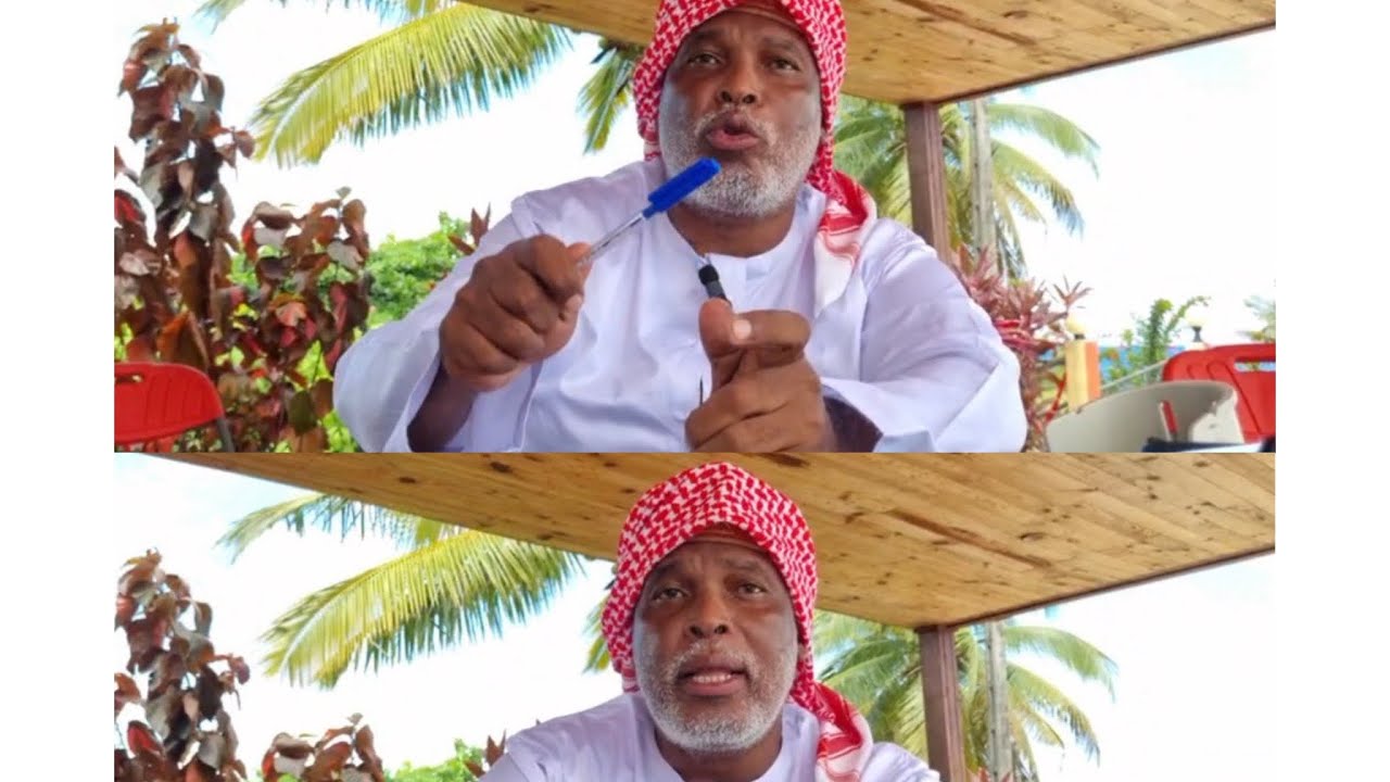 Point de presse Abdou Saadi candidat aux élections de gouverneur de Ngazidja