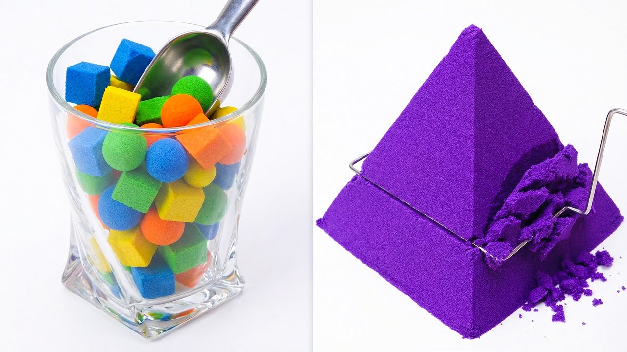 Very Satisfying & Relaxing Kinetic Sand ASMR | Compilation #11