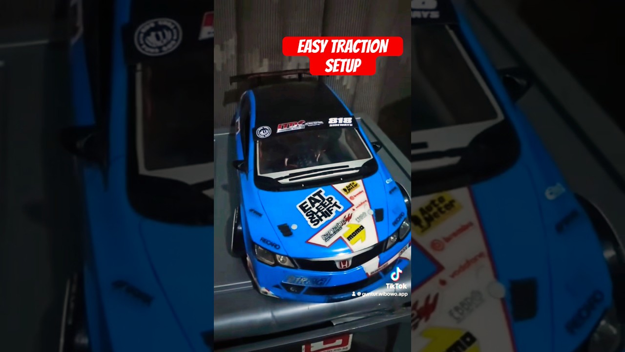 This is how to get easy traction on RC Drift 