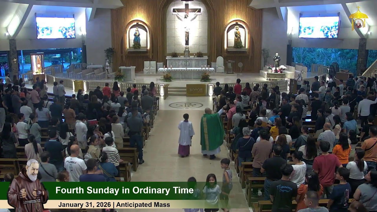 Jan 31, 2026 | 5 p.m.- Fourth Sunday in Ordinary Time | Anticipated Mass