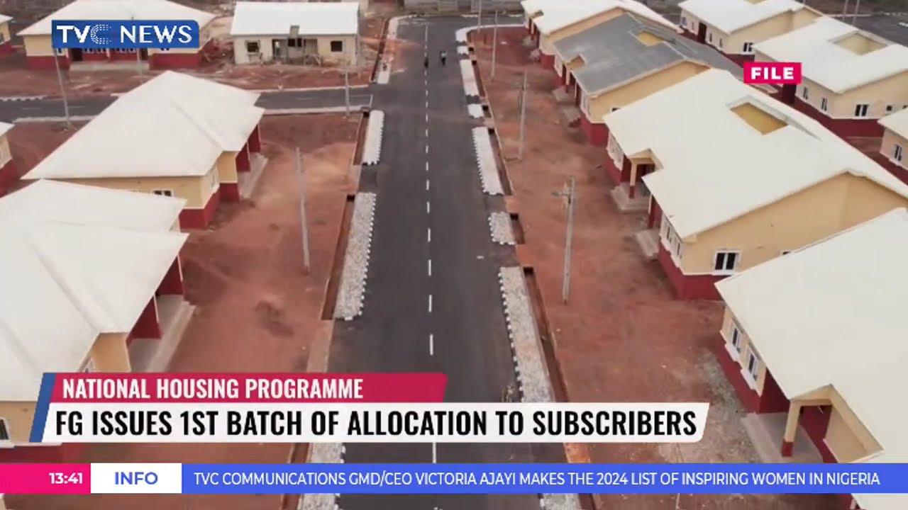 National Housing Programme: FG Issues 1st Batch Of Allocation To Subscribers