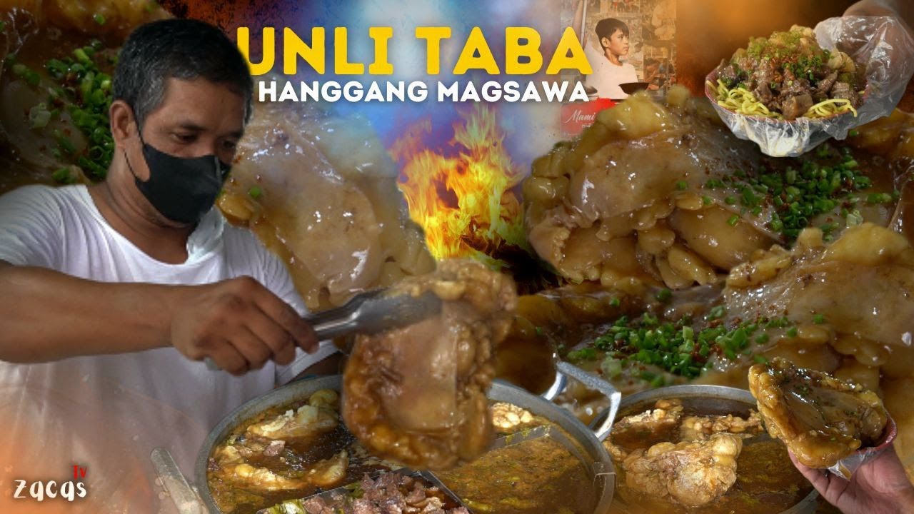 UNLI TABA, hanggang mag-SAWA! 3 hours lang UBOS na kagad! Blockbuster nga naman ang KAINAN ni Pakoy!