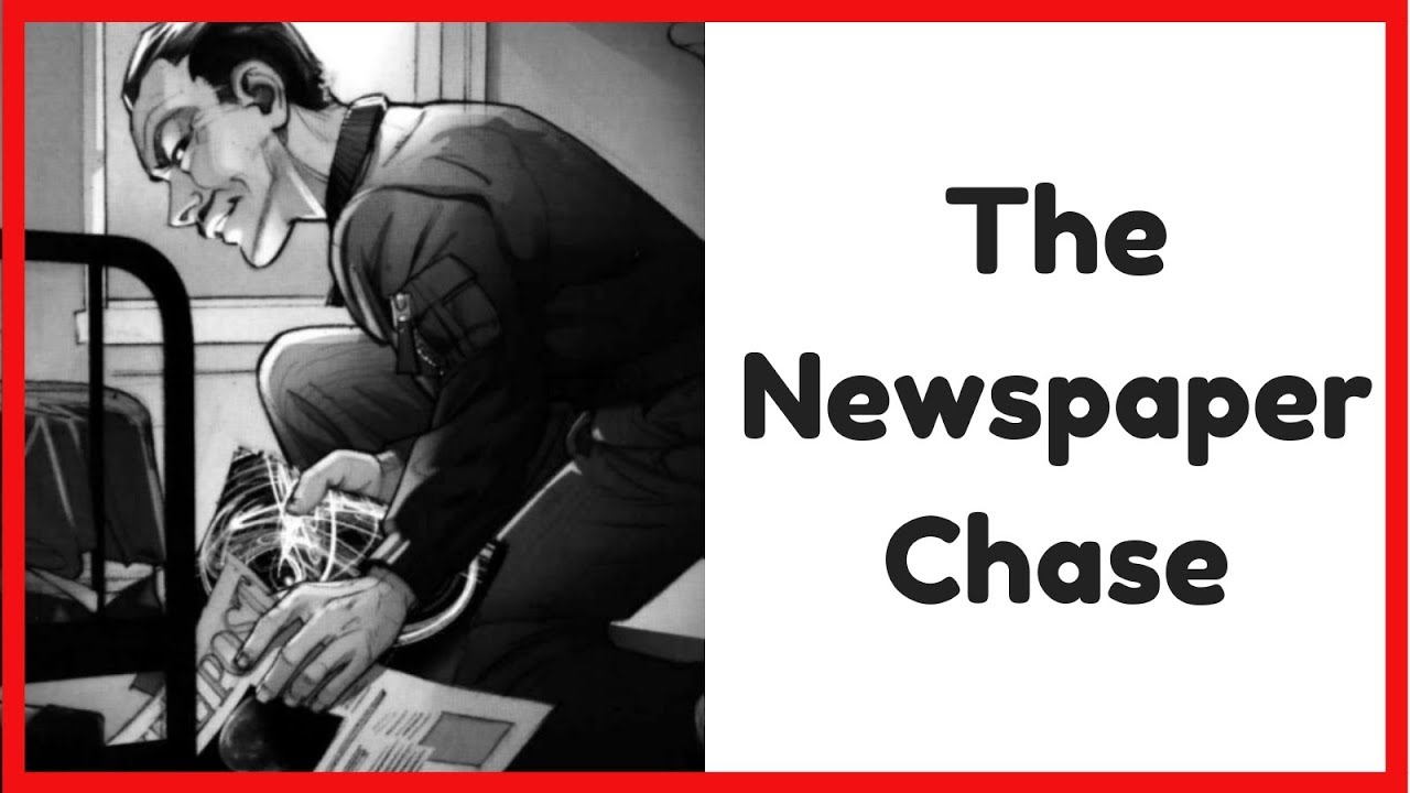 &raquo; Stories for English Learners - The Newspaper Chase