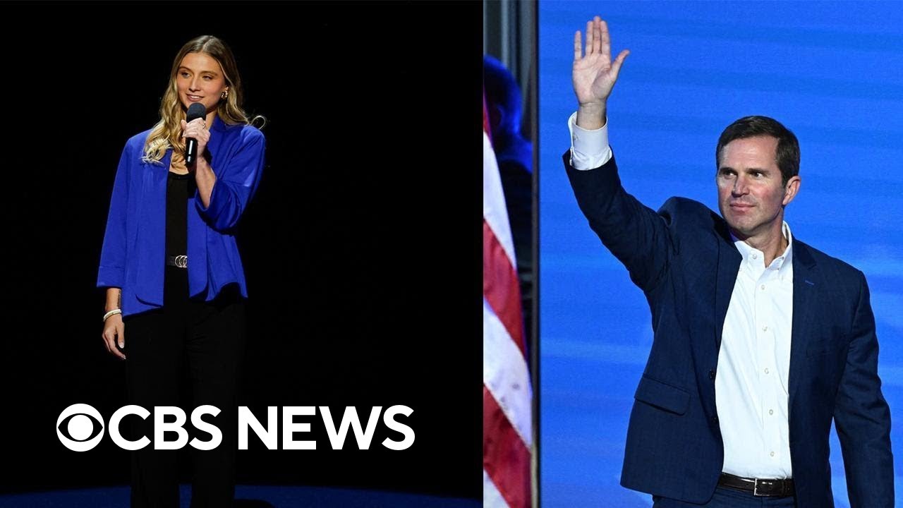 Hadley Duvall, Kentucky Gov. Andy Beshear hit Trump and GOP on abortion rights during DNC speeches
