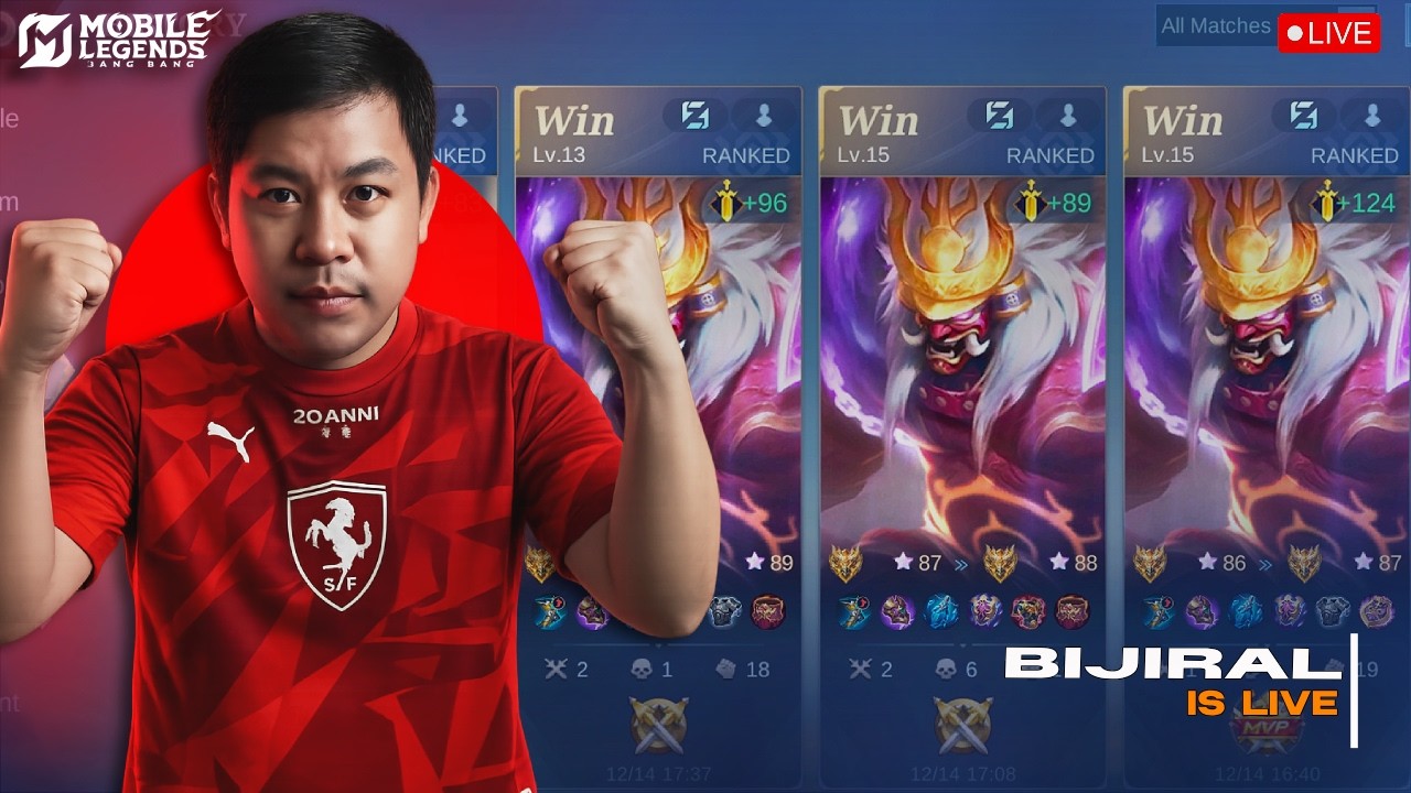 Immortal Rank Push With Dark System Team!! | Mobile Legend