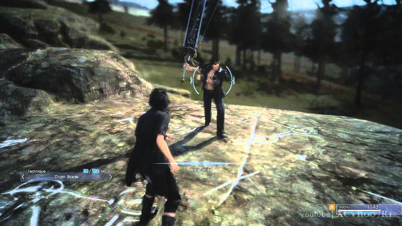 FINAL FANTASY XV EPISODE DUSCAE &middot; Gladio Sparring