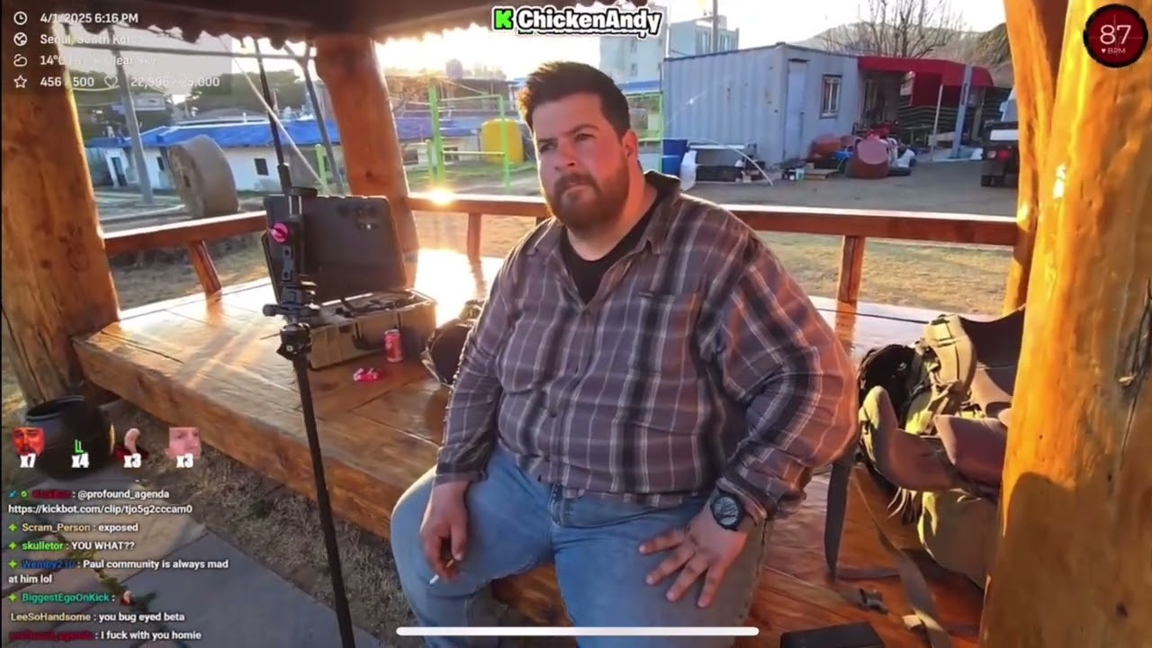 SALMON ANDY EXPOSED CHICKEN ANDY