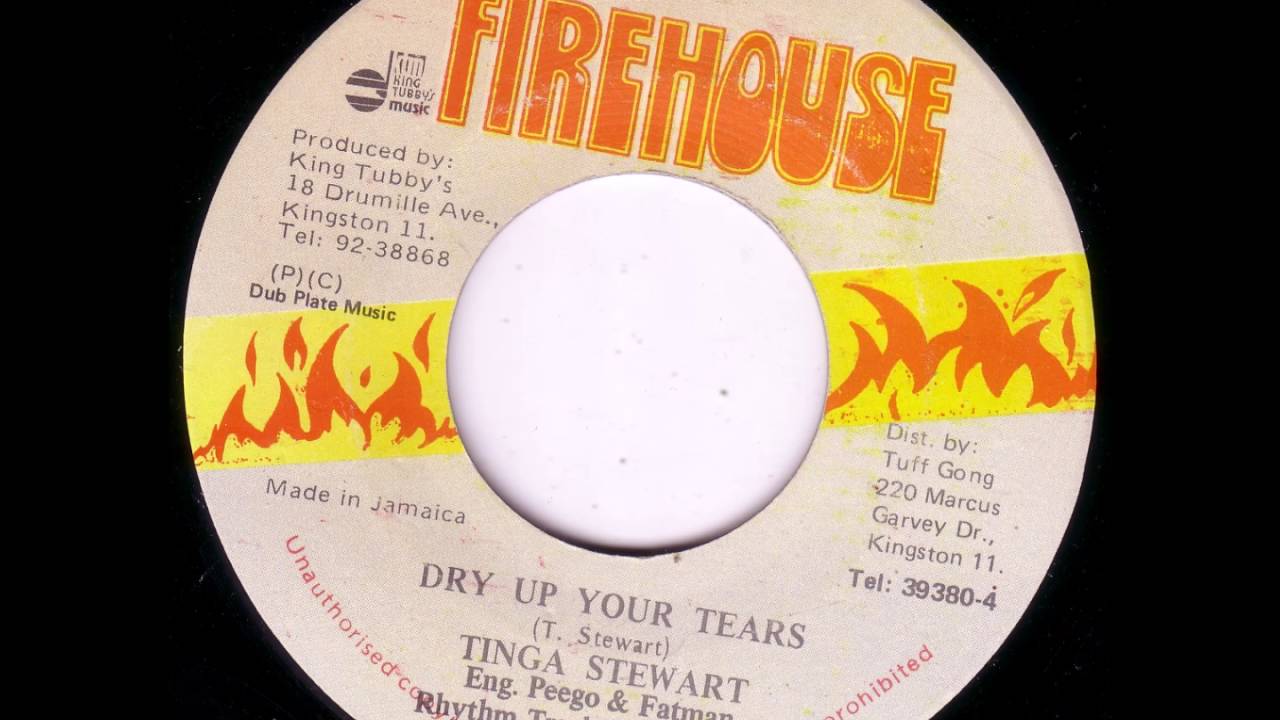 Tinga Stewart - Dry Up Your Tears + Dub - 7
