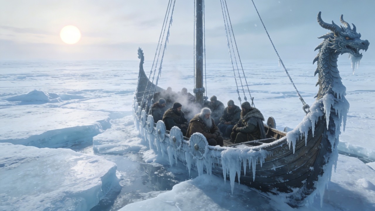 The Ice Bound | Viking Music - Trapped in the Frozen Sea